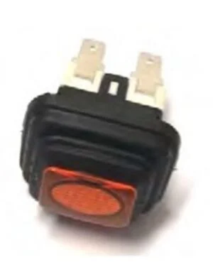 INTERRUTTORE LUMINOSO 19X13 4C LUCE ARANCIONE