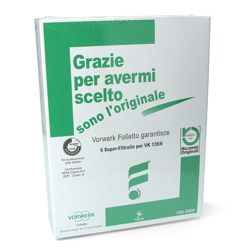 SACCHETTI STOFFA N'6 VK135/VK136 ORIGINALE — immagine 1
