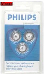 TESTINA RASOIO HQ9 N.3PZ SHAVING HAEDS