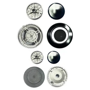 BRUCIATORE + CAPPELLOTTO KIT 4 PZ (414311+414312+414313+414314+400610+400611+400612+400613) ORIGINALE