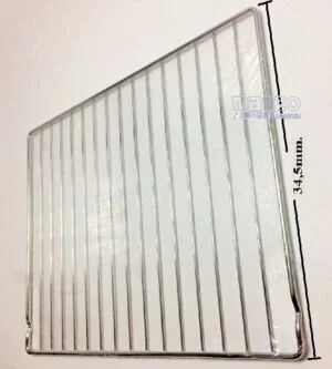 GRIGLIA FORNO 460X345  CON RIALZI ORIGINALE