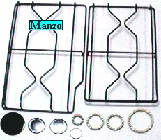 GRIGLIA KIT+SPARTIFIAMMA + CAPPELLOTTO 4+0