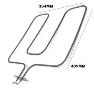 RESISTENZA FORNO 1200W 364X405 STAFFA 75X30