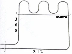 RESISTENZA FORNO 1200W