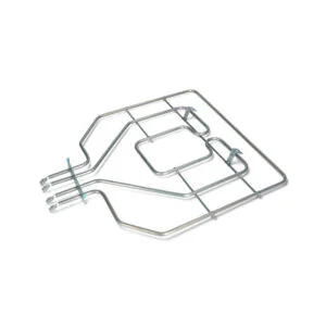 RESISTENZA FORNO DOPPIA 1300W+1500W 365X375 STAFFA 105X23MM