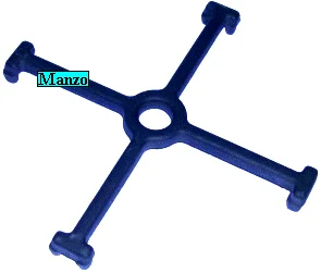 GRIGLIA RIDUZIONE GHISA  4 PUNTE MM160  FRANKE