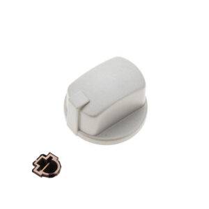 MANOPOLA D.6MM. B+M+1 FORNO