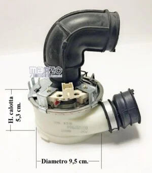 RESISTENZA CON CORPO BIANCO X LAVASTOVIGLIE 1960W Ø 95