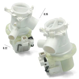 POMPA SCARICO MAGNETICA  35 E 22 -  TUBO DA 35 INCLINATO