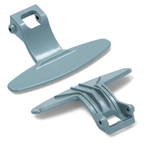 MANIGLIA OBLO H. 27MM. GRIGIA